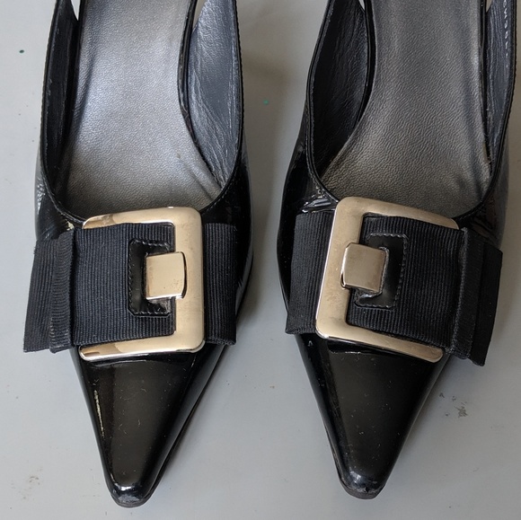 STUART WEITZMAN Pointy Toe Sling back heels - Picture 5 of 8